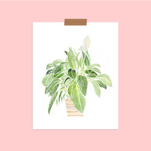 Load image into Gallery viewer, Peace Lily Art Print
