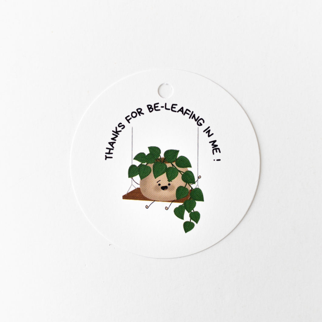 Billie the Philendendron Gift Tag