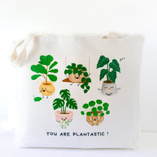 Load image into Gallery viewer, You are Plantastic Plant Tote Bag
