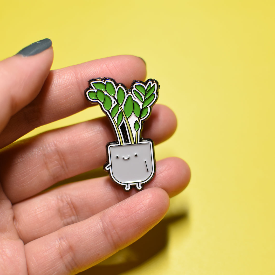 ZZ Plant Enamel Pin