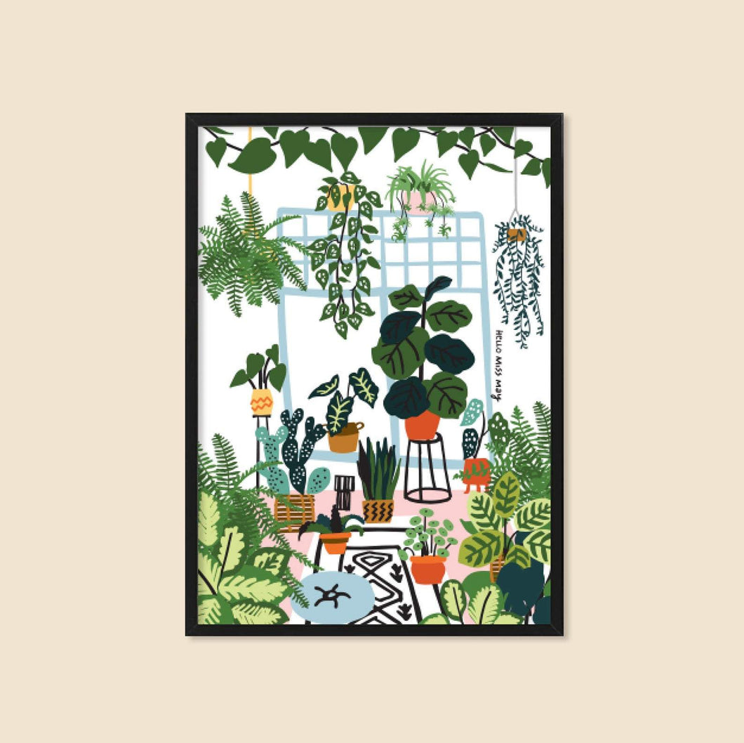 Crazy Plant Lady VII Art Print